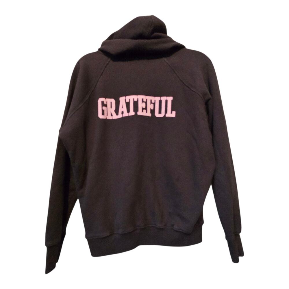 Spiritual Gangster Grateful‎ Hoodie Women's SM Black Gray Graphic Grunge Hip Hop